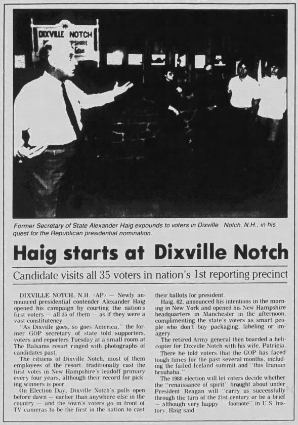 Clipping from The Independent-Record